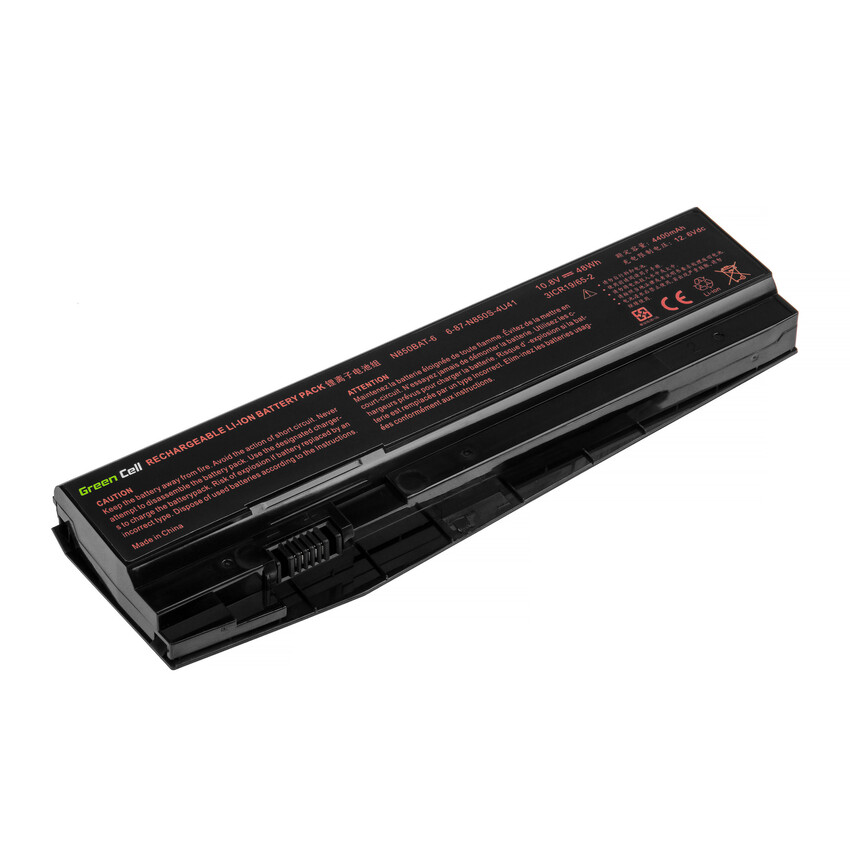 Green Cell Laptop baterija N850BAT-6 za Clevo N850 N855 N857 N870 N871 N875, Hyperbook N85 N85S N87 N87S (CL02)