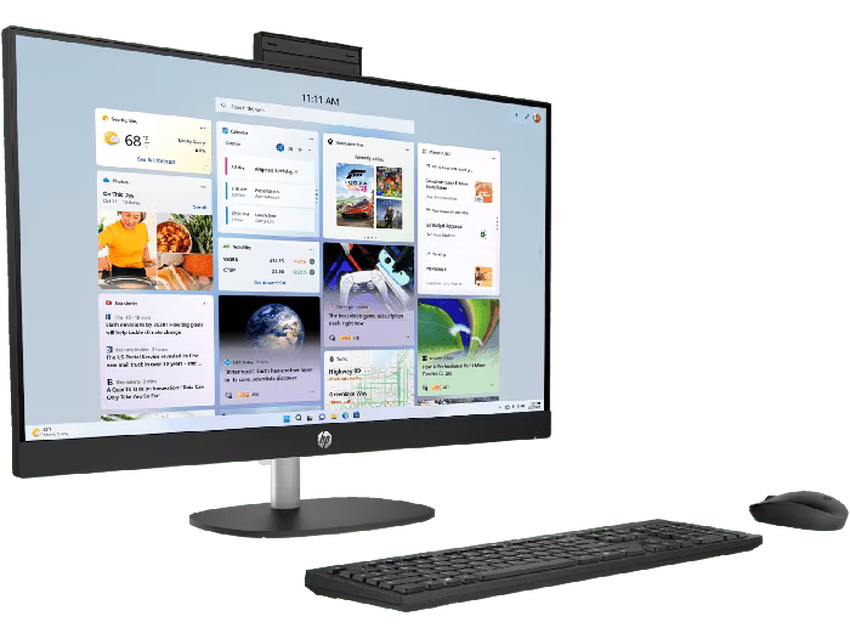 Računalnik HP All-in-One 27-cr1003ne | U7 155U | 32GB RAM | Touch