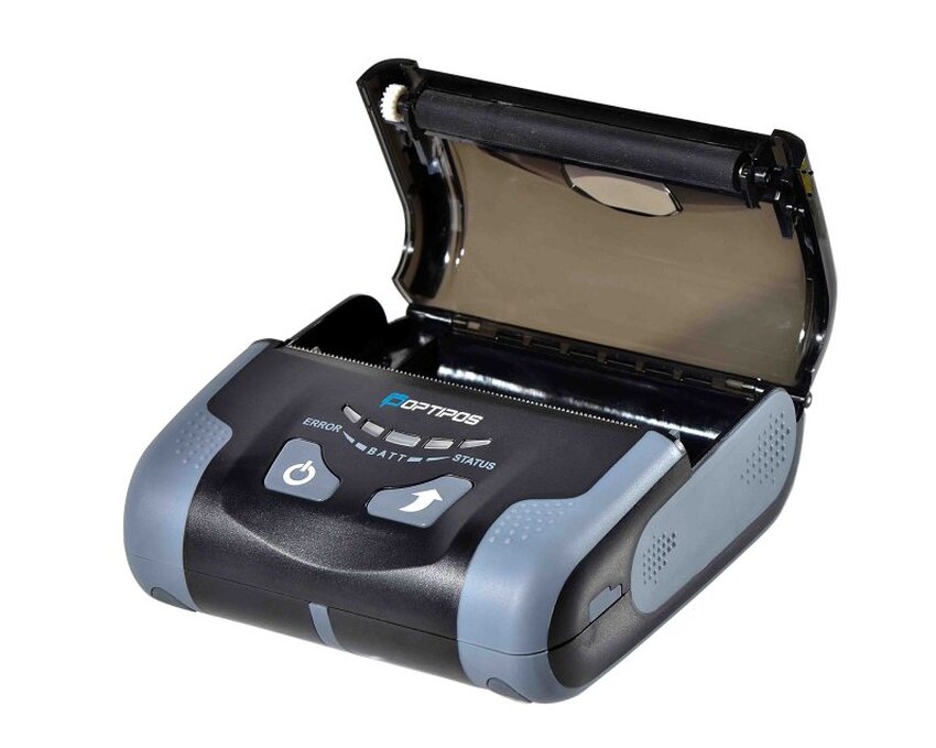 Mobilni POS tisk. OPTIPOS MOBI3 80 mm brez noža WiFi/BT/USB